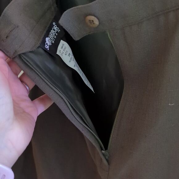 Sag Harbor Dark Green Skirt - 20W - Elegant & Versatile! 0167 - Picture 4 of 7